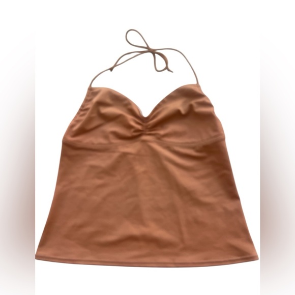 Victorias Secret Women’s Swim Top Tankini Brown Size Large - Picture 1 of 4